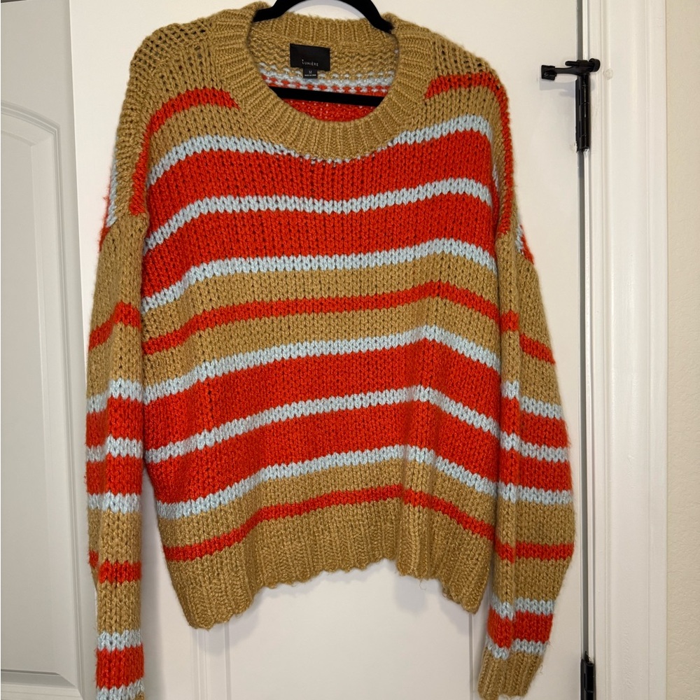 Lumiére striped sweater